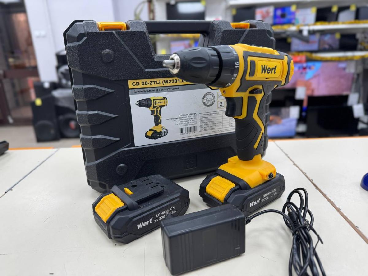 Шуруповерт Wert CD-20-2TLi