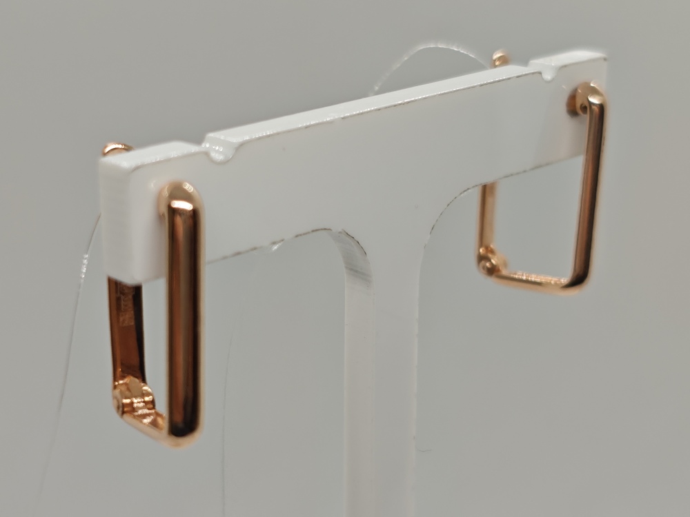 СЕРЬГИ БЕЗ КАМНЯ (Au 585)