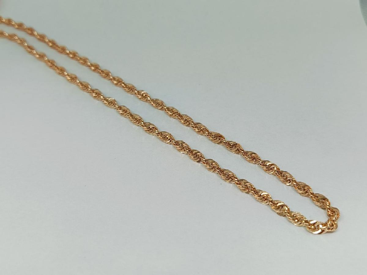 ЦПВР585 ЦЕПЬ ПУСТОТЕЛАЯ Веревка (Au 585)