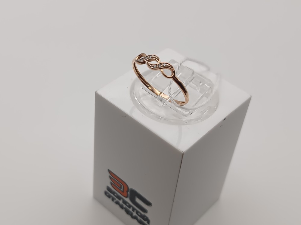 КОЛЬЦО С КАМНЯМИ (Au 375)