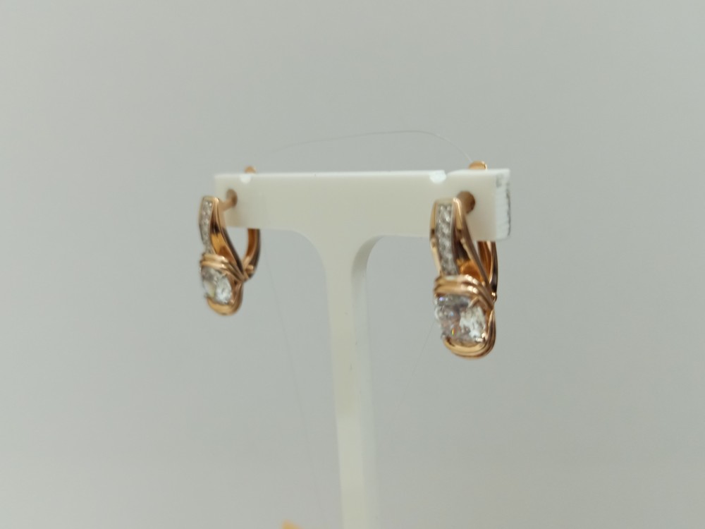 СЕРЬГИ С КАМНЯМИ (Au 585)