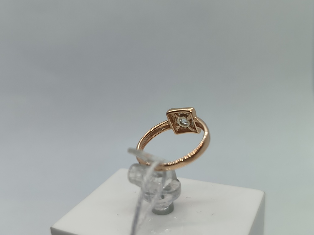 КОЛЬЦО С КАМНЕМ (Au 585)