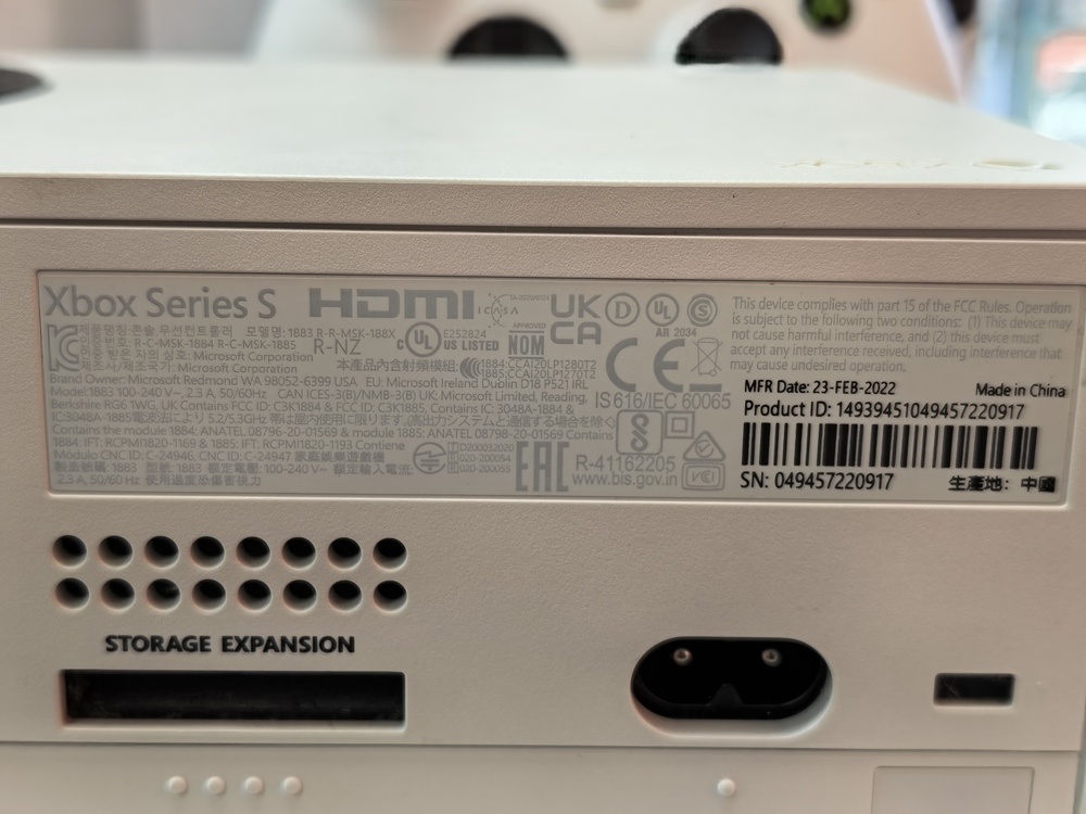 Игровая приставка Xbox Series S 512Gb SSD