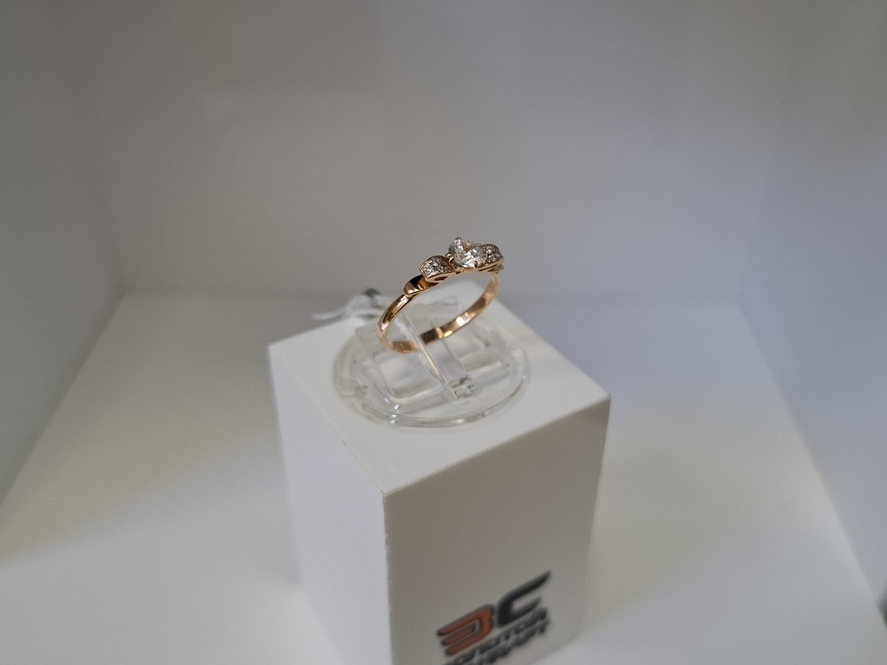 КОЛКМИ585 КОЛЬЦО С КАМНЯМИ (Au 585)