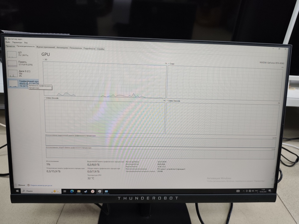 Системный блок IRU; Core I5-12400F, Geforce RTX 4060, 16 Гб, 500 Гб, Нет