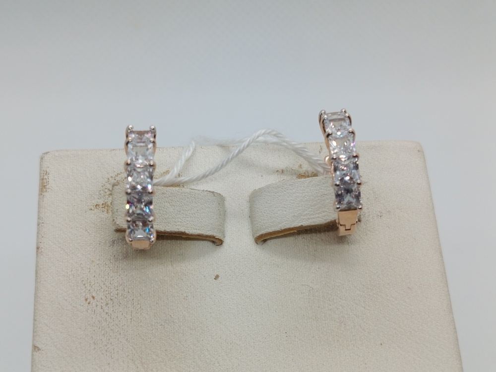 СЕРЬГИ С КАМНЯМИ (Au 585)