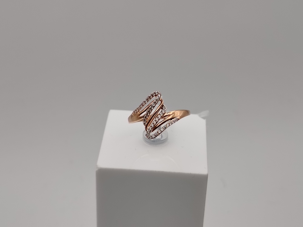 КОЛКМИ585 КОЛЬЦО С КАМНЯМИ (Au 585)