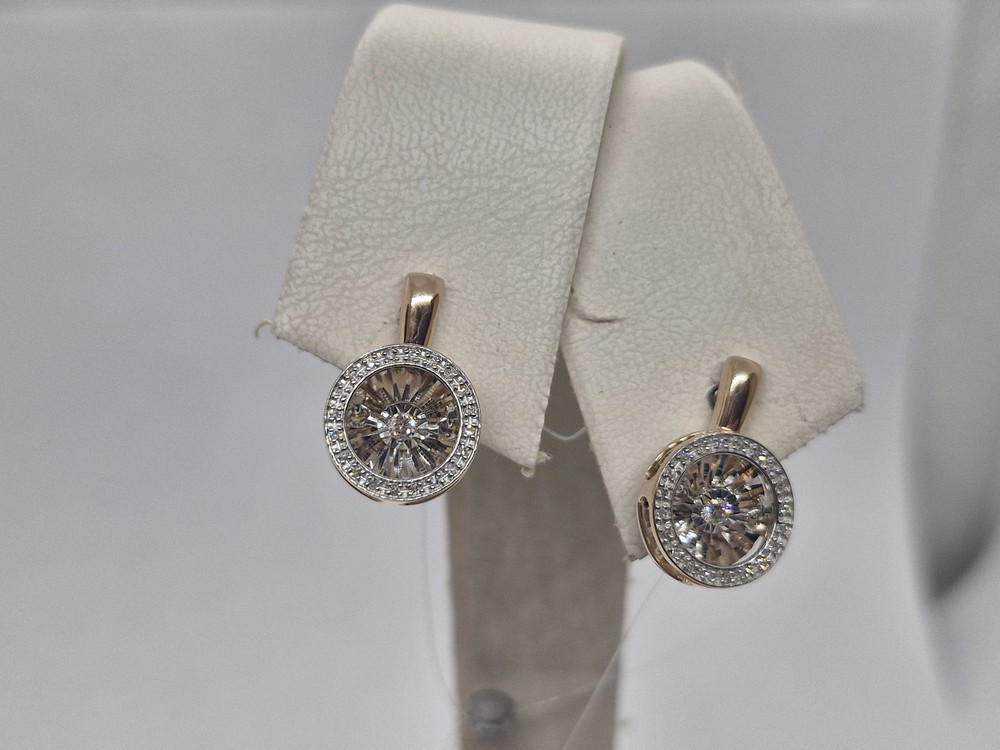 СЕРЬГИ БРИЛЛИАНТ (Au 585)