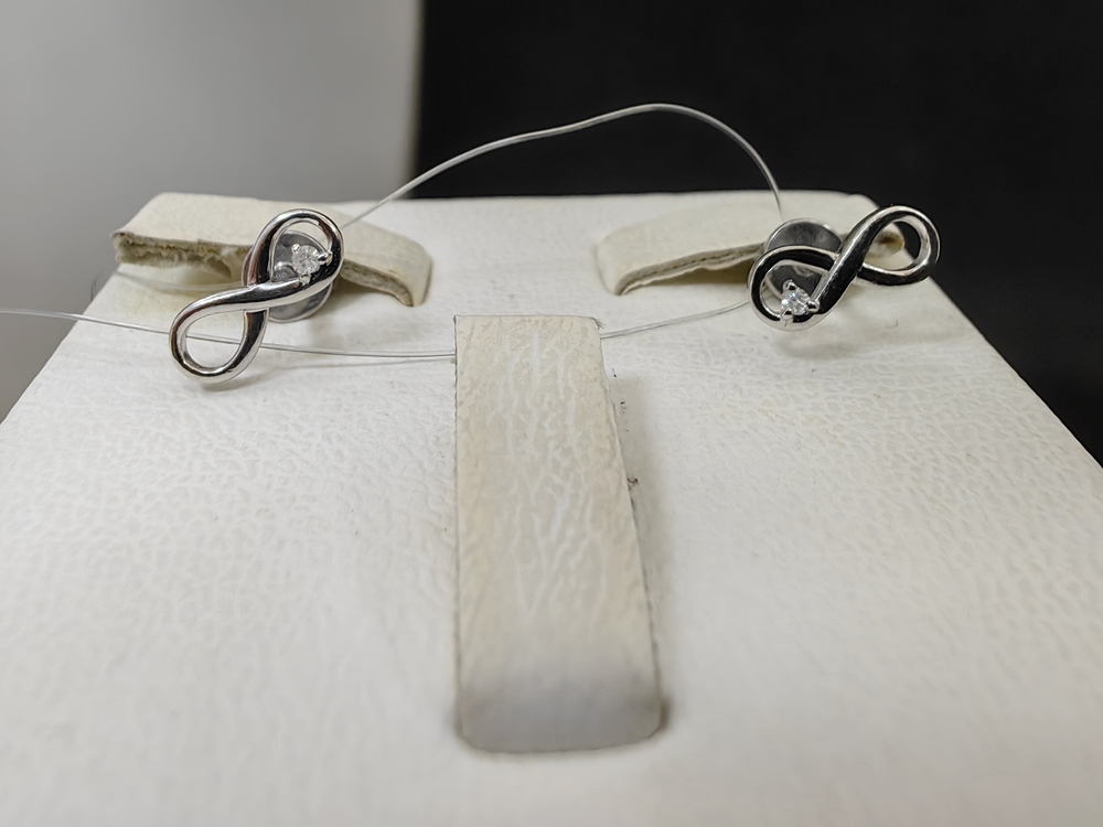 СЕРЬГИ БРИЛЛИАНТ (Ag 925)