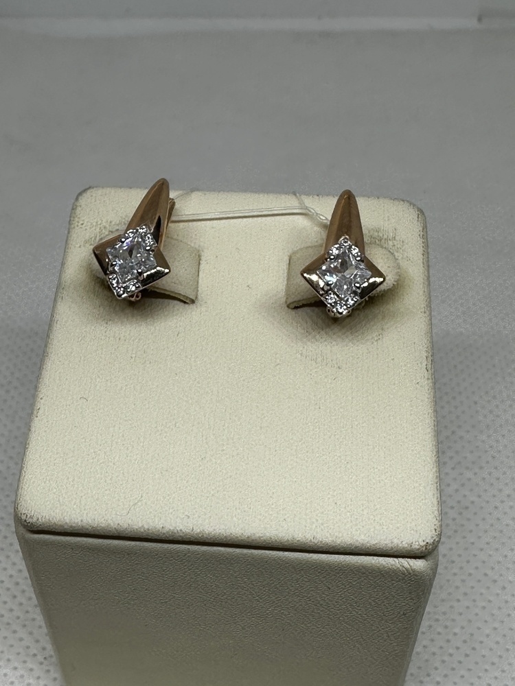 СЕРЬГИ С КАМНЯМИ (Au 585)