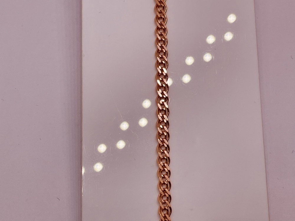 БРАСЛЕТ ПОЛНОВЕСНЫЙ Нона Au 585