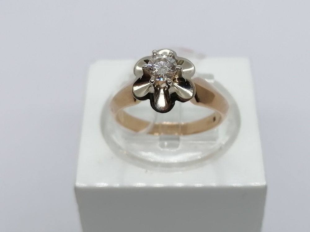 КОЛЬЦО БРИЛЛИАНТ Au 583