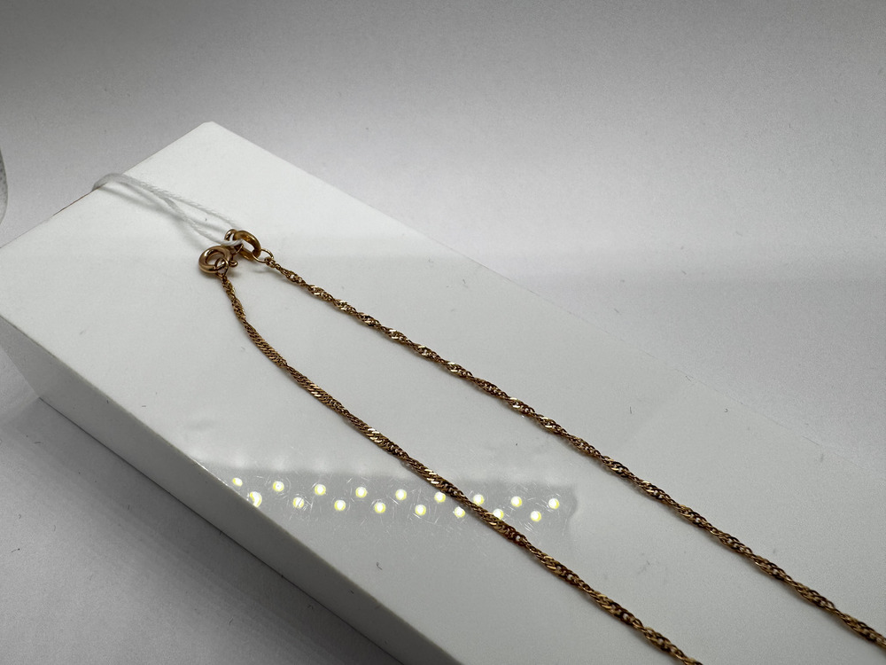 ЦЛСИ585 ЦЕПЬ ПОЛНОВЕСНАЯ Сингапур (Au 585)