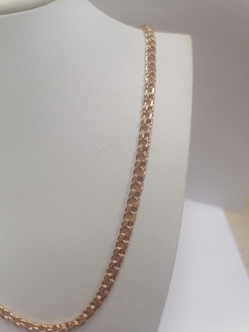 ЦПБС585 ЦЕПЬ ПУСТОТЕЛАЯ Бисмарк (Au 585) ЦПБС585 ЦЕПЬ ПУСТОТЕЛАЯ Бисмарк (Au 585)