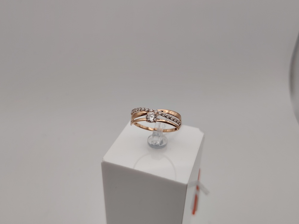 КОЛКМИ585 КОЛЬЦО С КАМНЯМИ (Au 585)