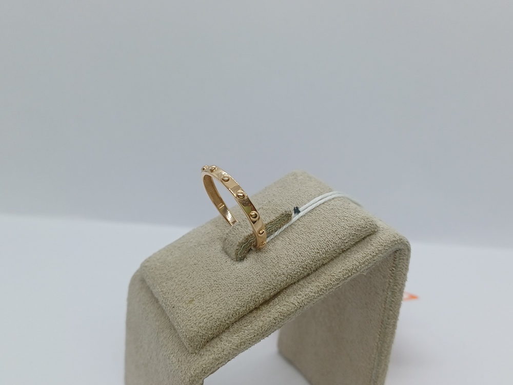 КОЛБКМ585 КОЛЬЦО БЕЗ КАМНЯ (Au 585)