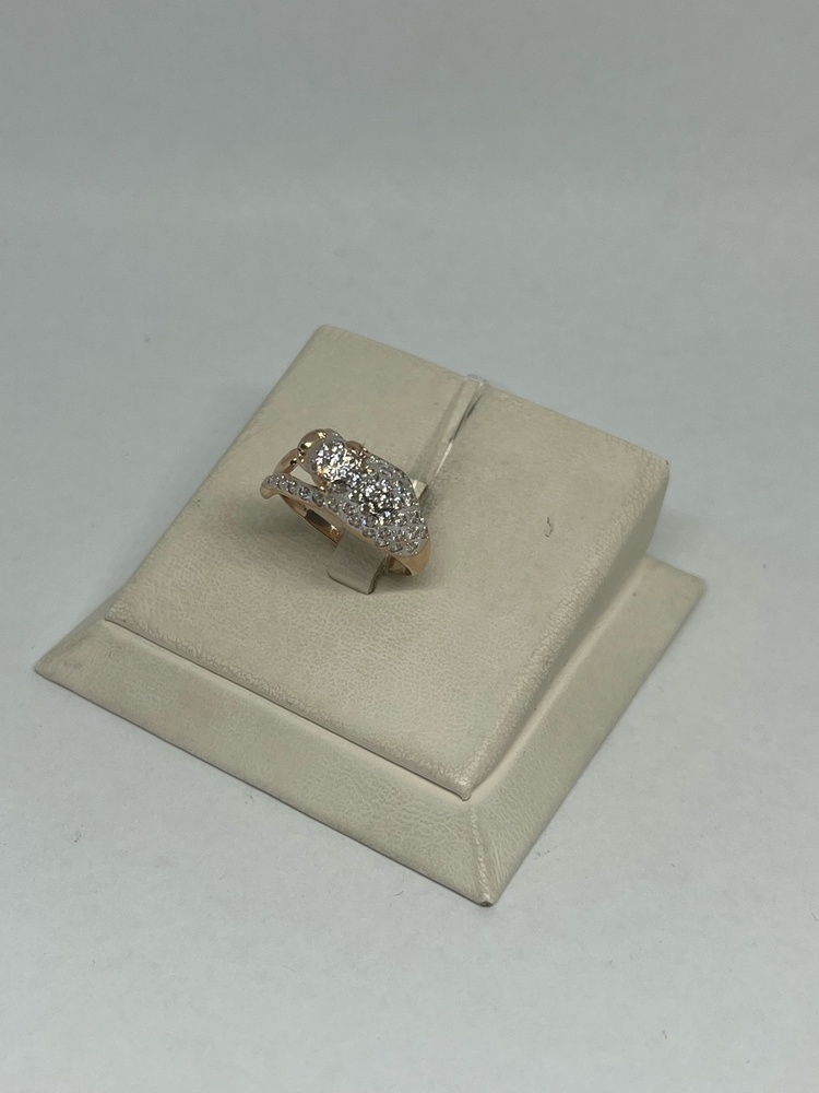 1300 КОЛЬЦО С  КАМНЯМИ (Au 585) 1300 КОЛЬЦО С  КАМНЯМИ (Au 585)