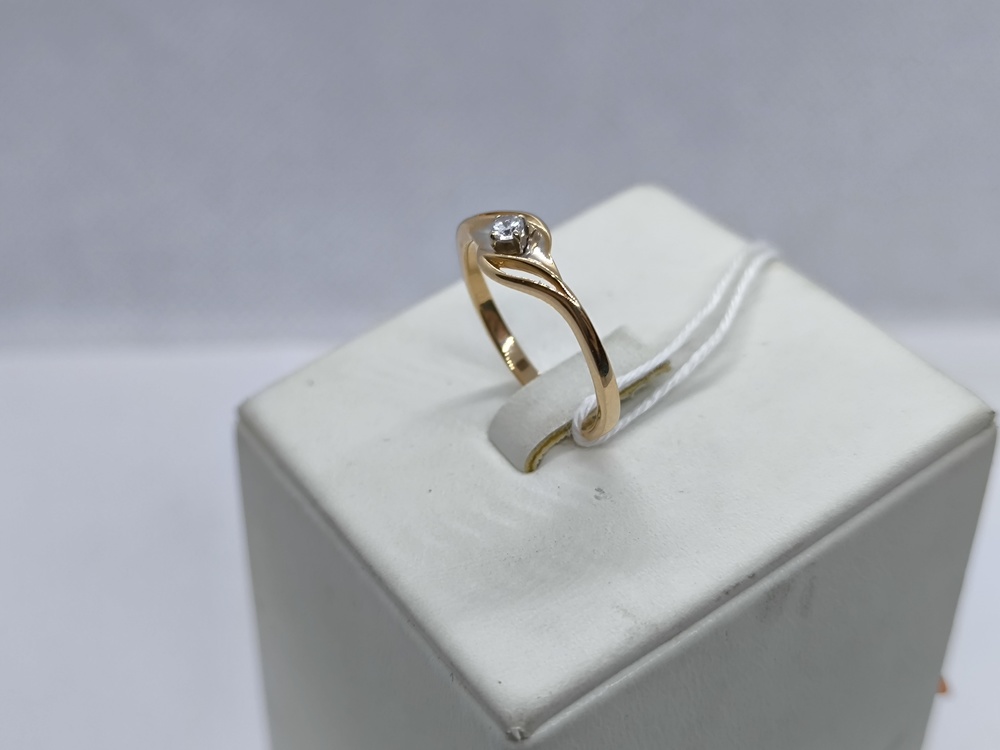 КОЛЬЦО С КАМНЕМ (Au 585)