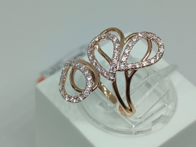 КОЛКМИ585 КОЛЬЦО С КАМНЯМИ (Au 585) КОЛКМИ585 КОЛЬЦО С КАМНЯМИ (Au 585)