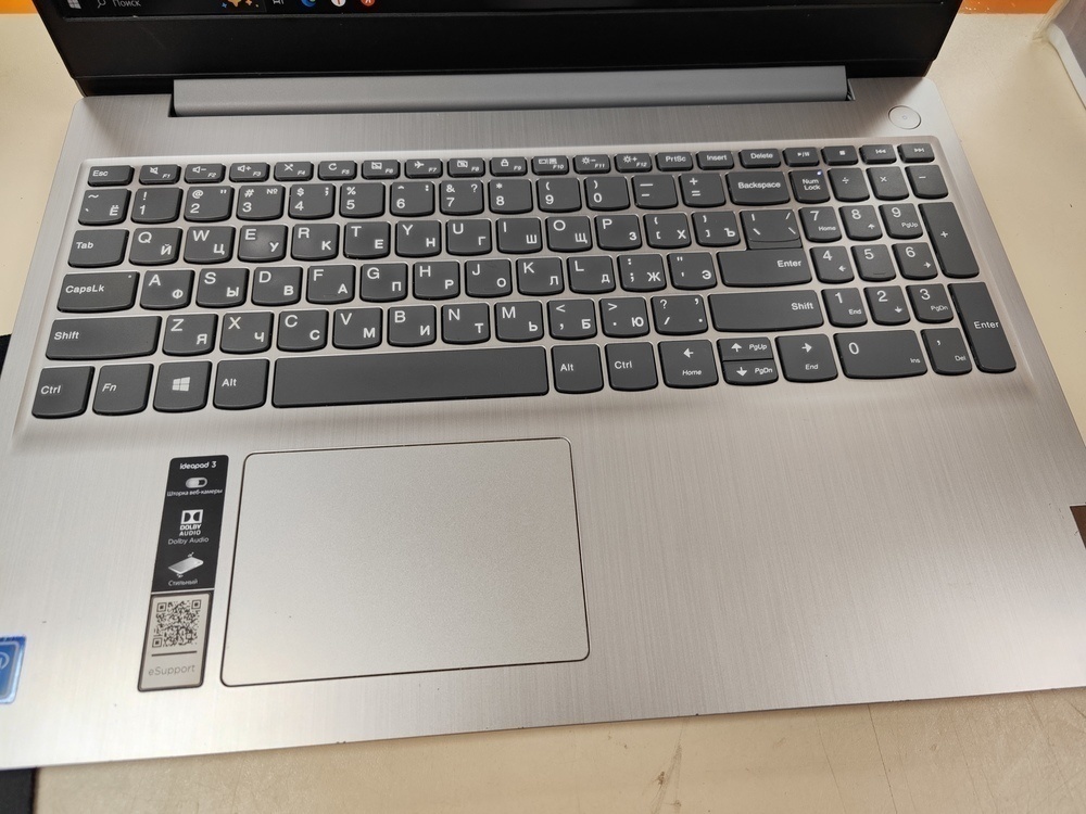 Ноутбук Lenovo ideapad 3; Celeron N4020, Intel UHD Graphics 600, 4 Гб, 256 Гб, Нет