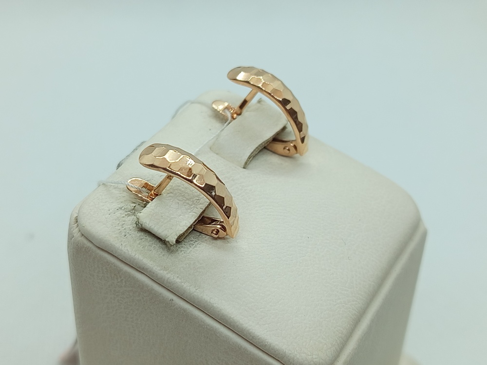 СБКМ585 СЕРЬГИ БЕЗ КАМНЯ (Au 585) СБКМ585 СЕРЬГИ БЕЗ КАМНЯ (Au 585)