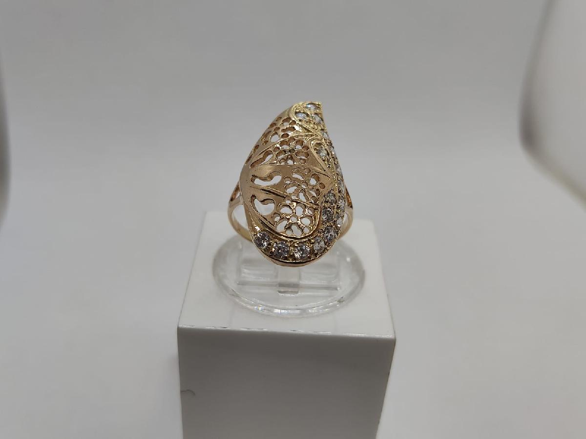 КОЛКМИ585 КОЛЬЦО С КАМНЯМИ (Au 585) КОЛКМИ585 КОЛЬЦО С КАМНЯМИ (Au 585)