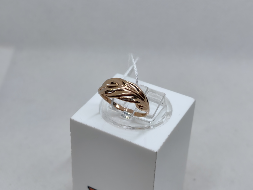 КОЛБКМ585 КОЛЬЦО БЕЗ КАМНЯ (Au 585)