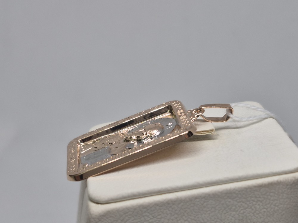 ПОДИБК585 ПОДВЕСКА ИКОНА БЕЗ КАМНЯ (Au 585)