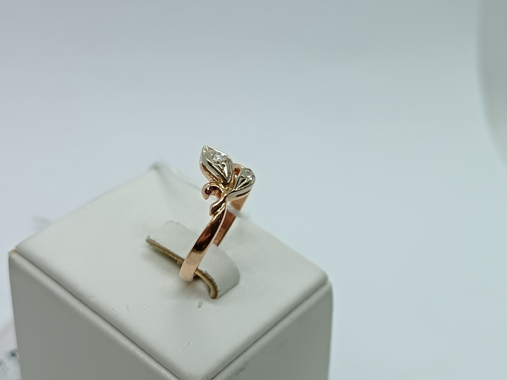 КОЛЬЦО БРИЛЛИАНТ Au 583