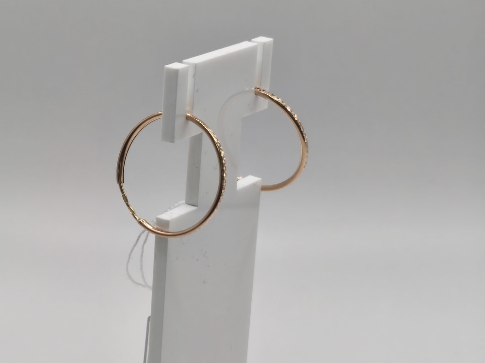 СЕРЬГИ КОНГО (Au 585)