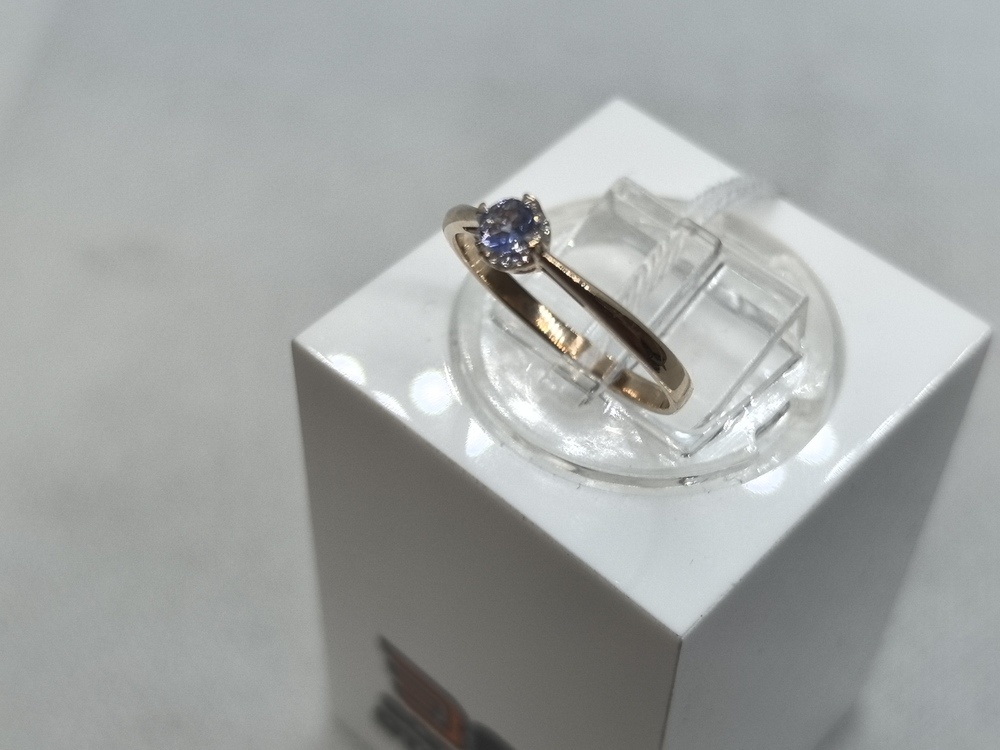 КОЛКМИ585 КОЛЬЦО С КАМНЯМИ (Au 585)