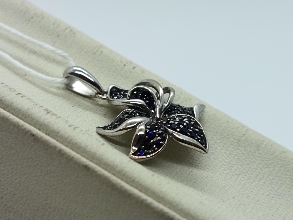 ПОДВЕСКА С КАМНЯМИ (Au 585)