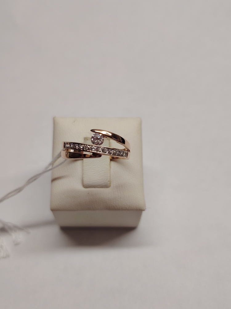 КОЛКМИ585 КОЛЬЦО С КАМНЯМИ (Au 585) КОЛКМИ585 КОЛЬЦО С КАМНЯМИ (Au 585)