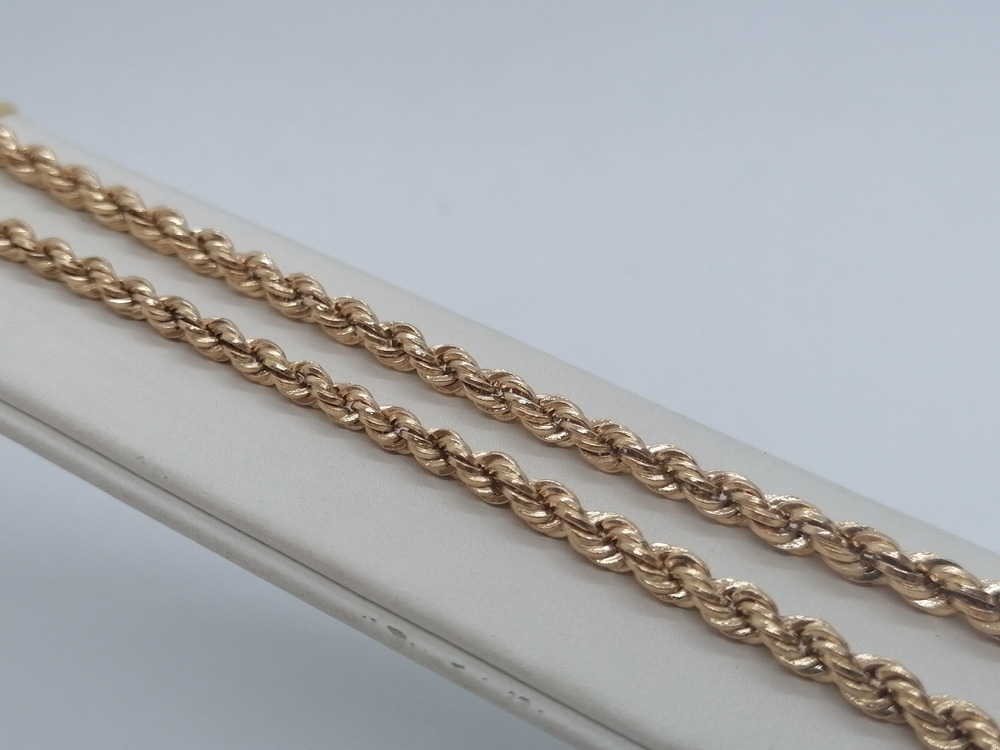 ЦЕПЬ ПОЛНОВЕСНАЯ Веревка (Au 585)