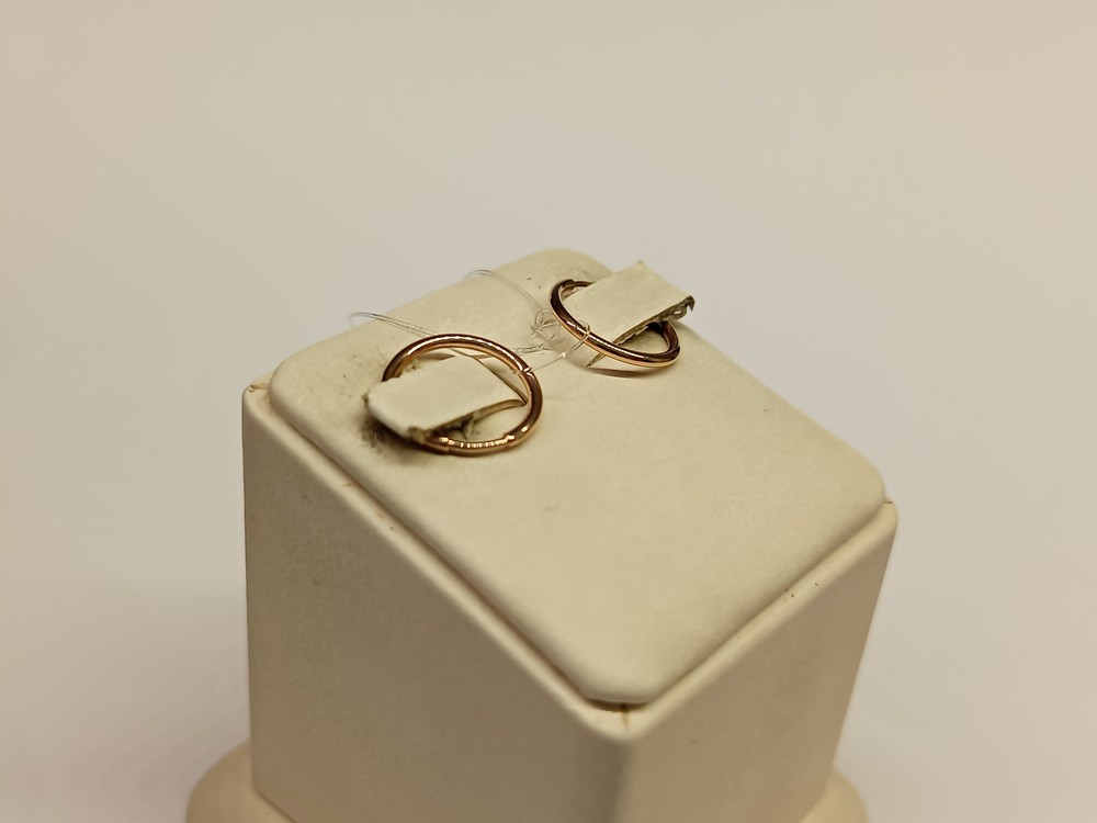 СЕРЬГИ КОНГО без камня (Au 585)