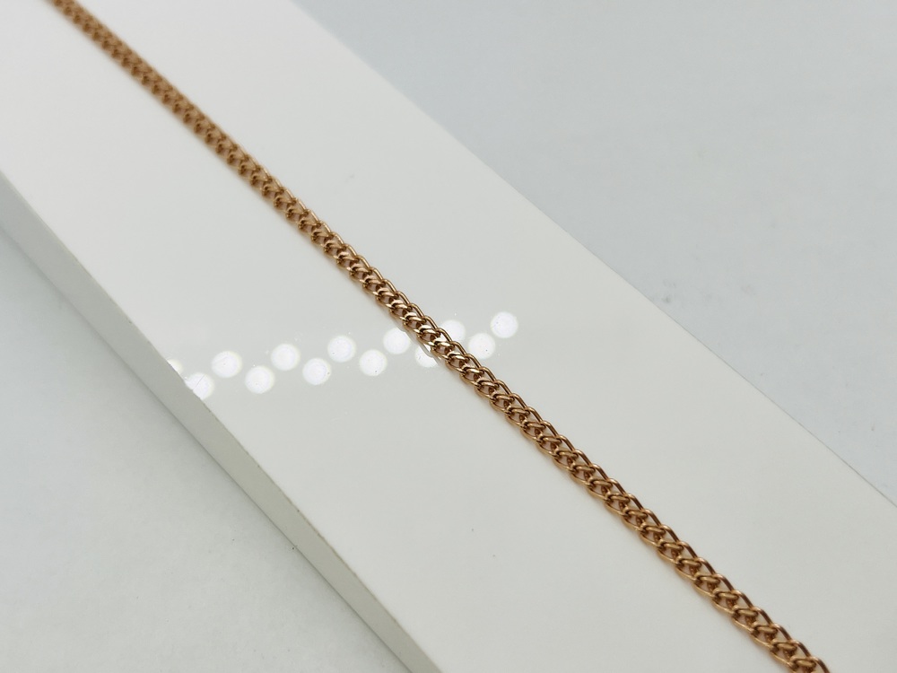 БРАСЛЕТ ПУСТОТЕЛЫЙ Царь (Au 585)