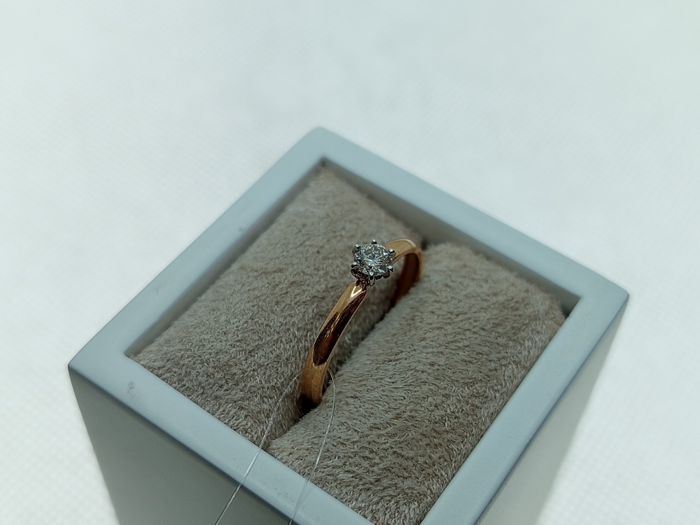 КОЛЬЦО БРИЛЛИАНТ (Au 585)