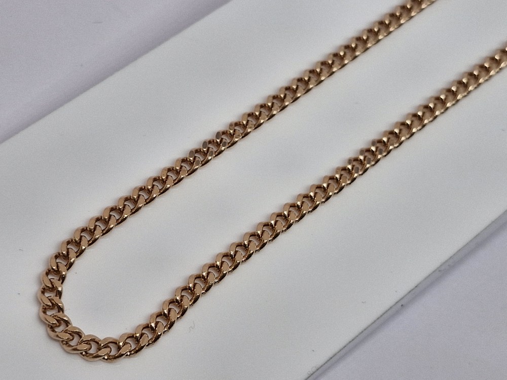 ЦЕПЬ ПУСТОТЕЛАЯ Панцирное (Au 585)