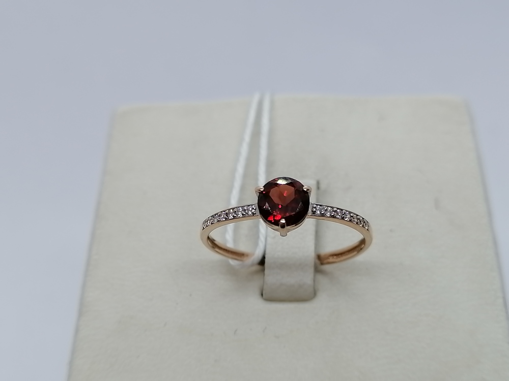 КОЛКМИ585 КОЛЬЦО С КАМНЯМИ (Au 585)