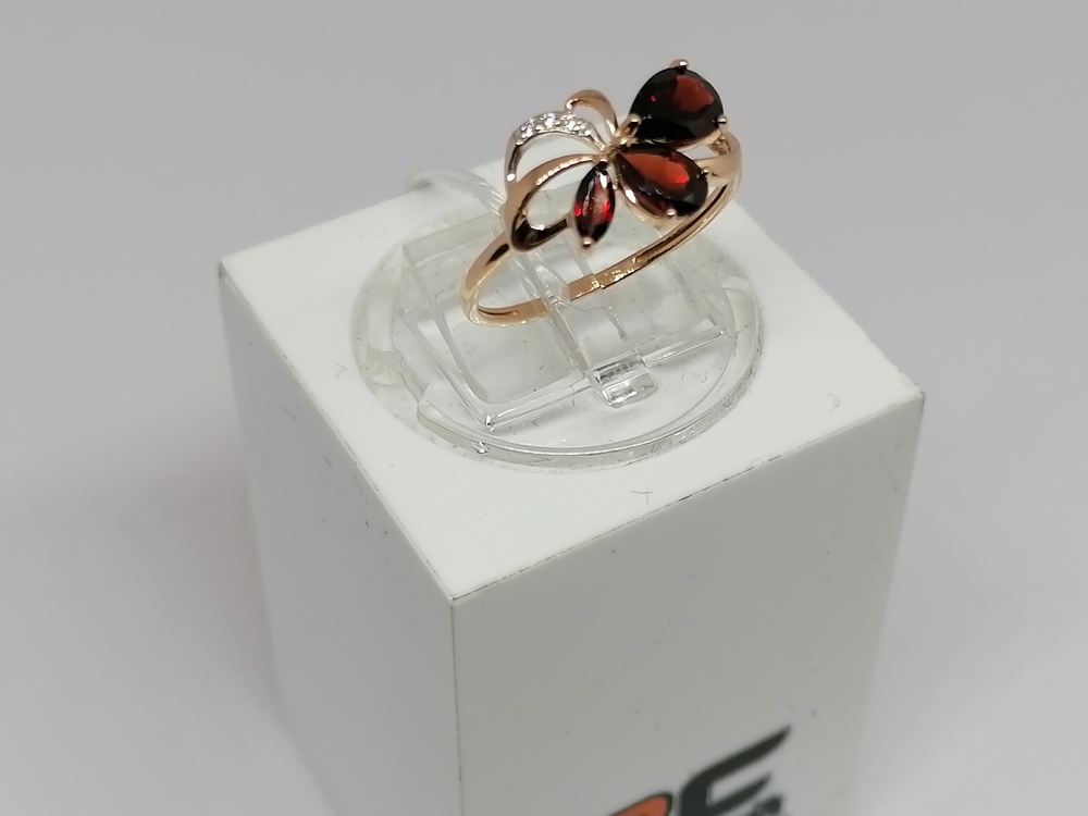 КОЛКМИ585 КОЛЬЦО С КАМНЯМИ (Au 585)