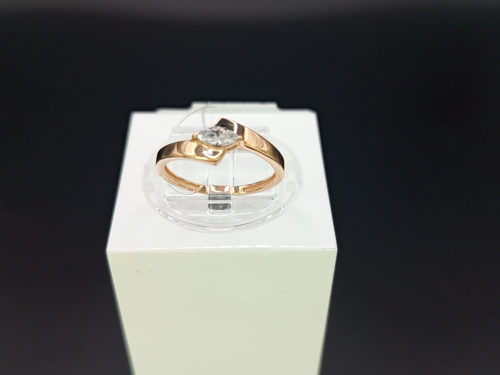 КОЛЬЦО С КАМНЕМ (Au 585)