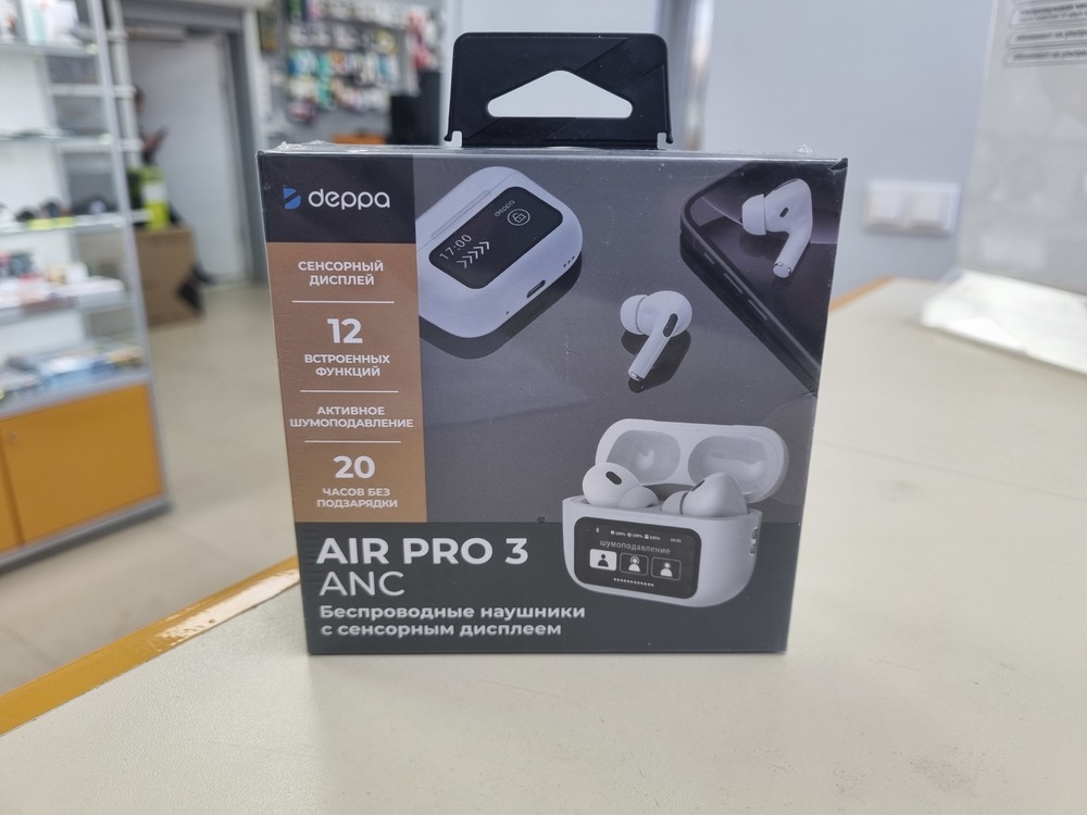 Наушники беспроводные Deppa 44213 Air Pro 3 ANC