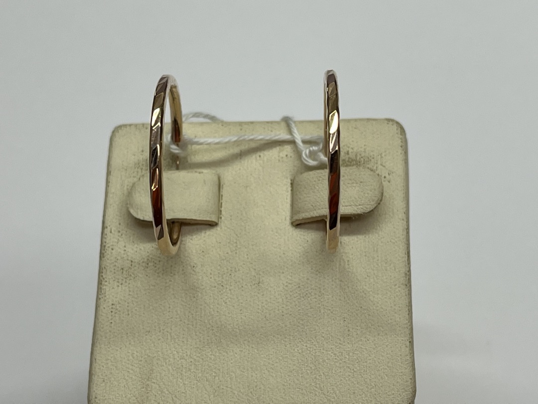 СКОН585 СЕРЬГИ КОНГО (Au 585)