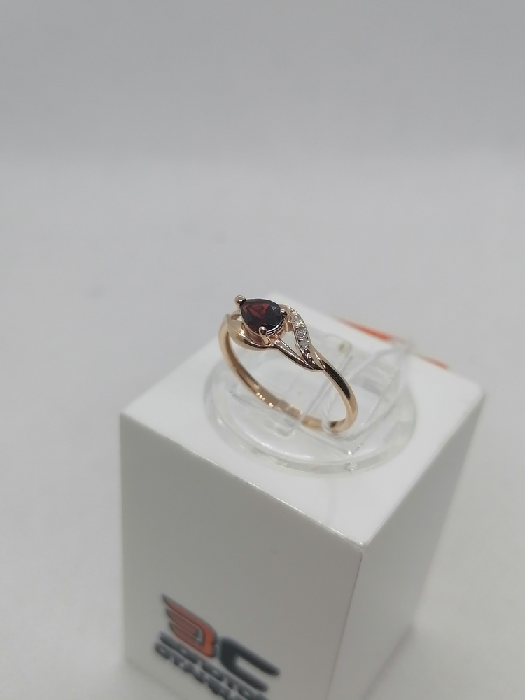 КОЛКМИ585 КОЛЬЦО С КАМНЯМИ (Au 585)