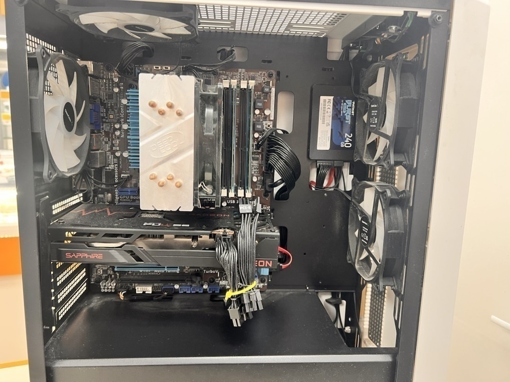 Системный блок Deepcool; Core i7-3770K, Radeon RX6600 8Gb, 16 Гб, 240 Гб, 500 Гб