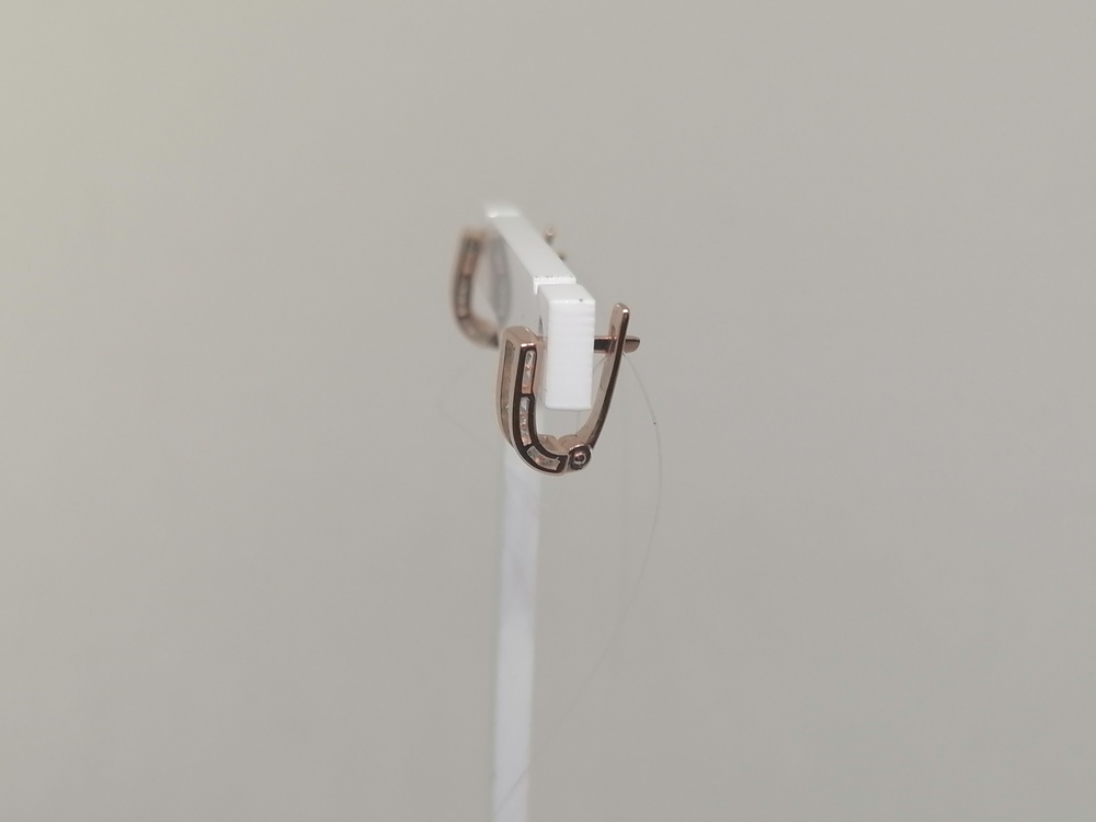 СЕРЬГИ С КАМНЯМИ (Au 585)