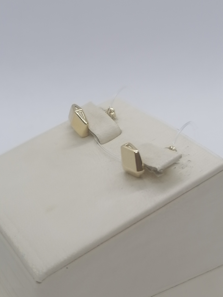 СЕРЬГИ ПУСЕТЫ без камня (Au 585)