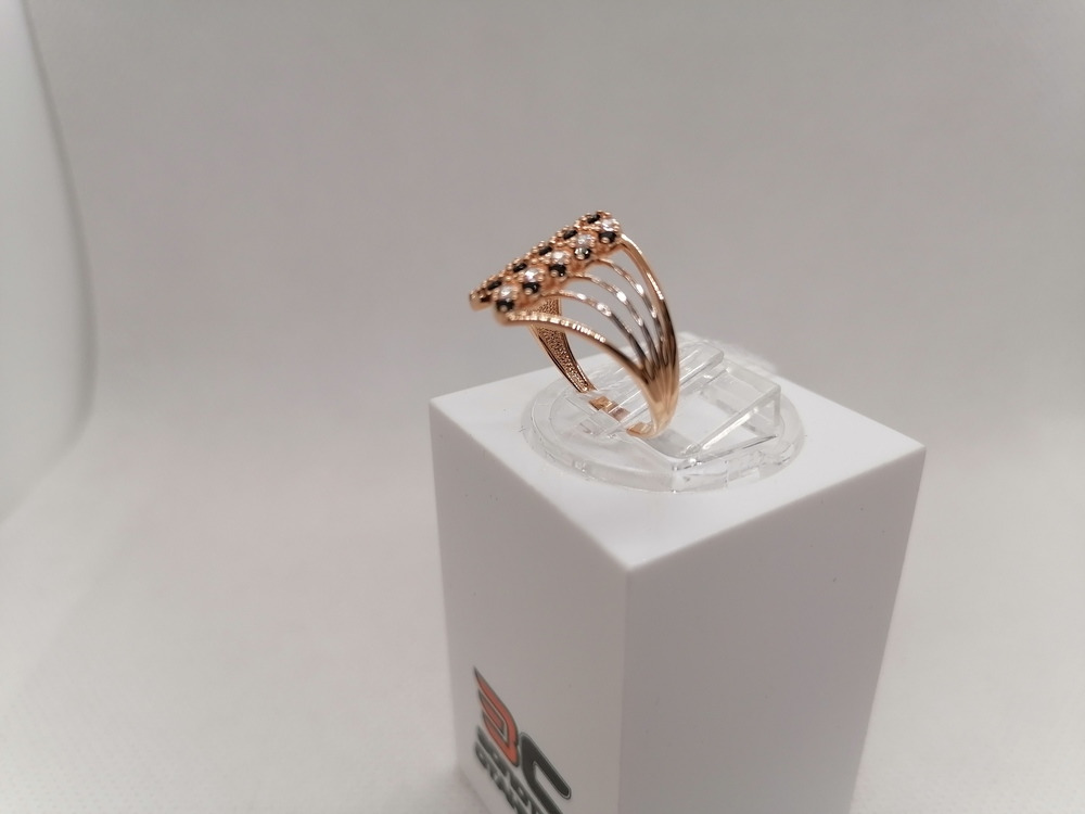 КОЛКМИ585 КОЛЬЦО С КАМНЯМИ (Au 585) КОЛКМИ585 КОЛЬЦО С КАМНЯМИ (Au 585)