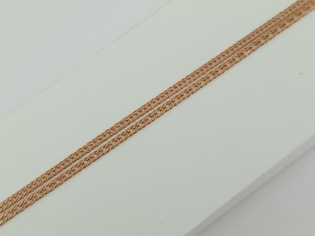 ЦЕПЬ ПОЛНОВЕСНАЯ Ромб двойной (Au 585)