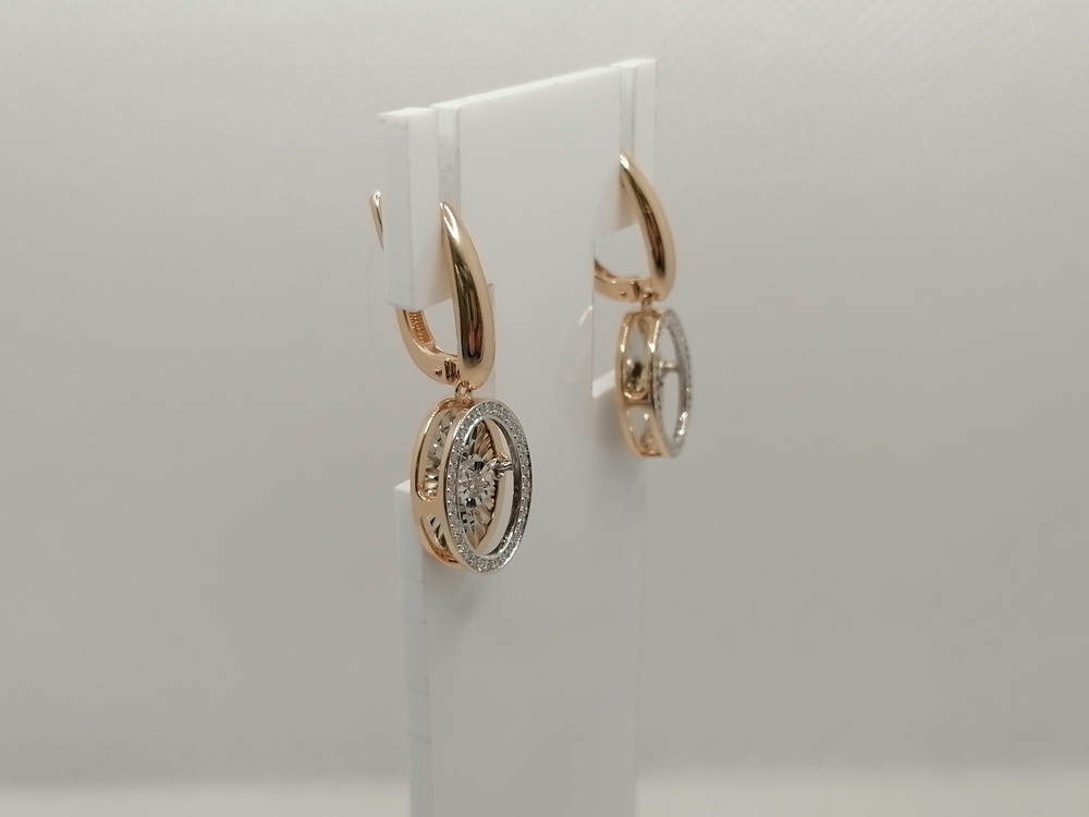 СЕРЬГИ БРИЛЛИАНТ (Au 585)